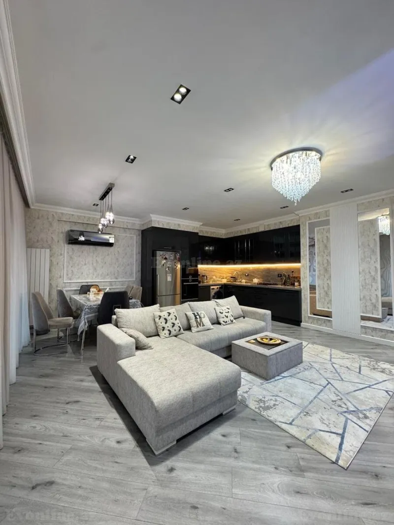 Satılır 4 otaqlı Mənzil Yeni tikili 138 m² Xətai r. - şəkil 3