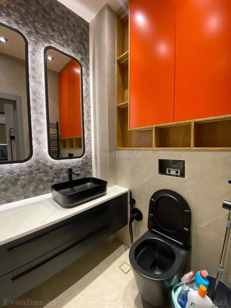 Kirayə verilir 2 otaqlı Mənzil Yeni tikili 60 m² Xətai r. - şəkil 20