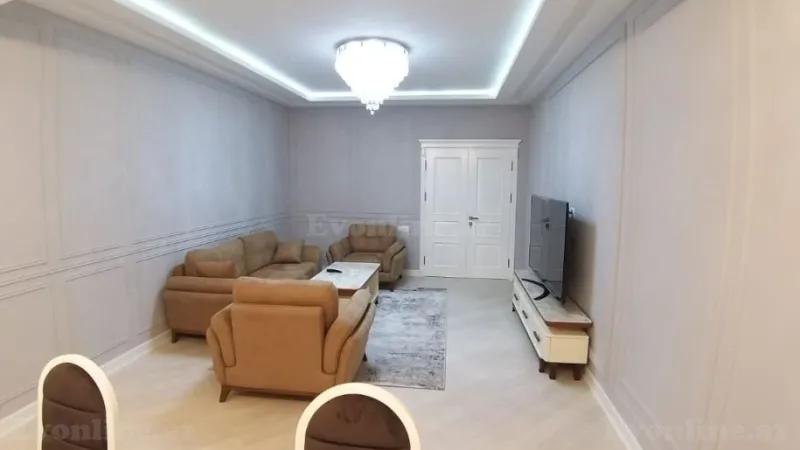 Kirayə verilir 3 otaqlı Mənzil Yeni tikili 130 m² Xətai m. - şəkil 2