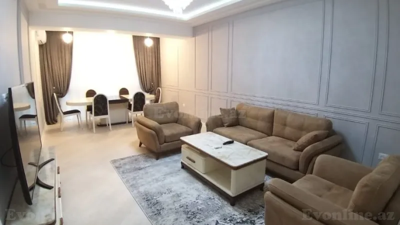 Kirayə verilir 3 otaqlı Mənzil Yeni tikili 130 m² Xətai m. - şəkil 3
