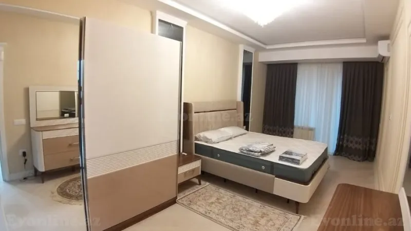 Kirayə verilir 3 otaqlı Mənzil Yeni tikili 130 m² Xətai m. - şəkil 7