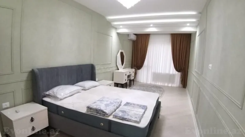 Kirayə verilir 3 otaqlı Mənzil Yeni tikili 130 m² Xətai m. - şəkil 20