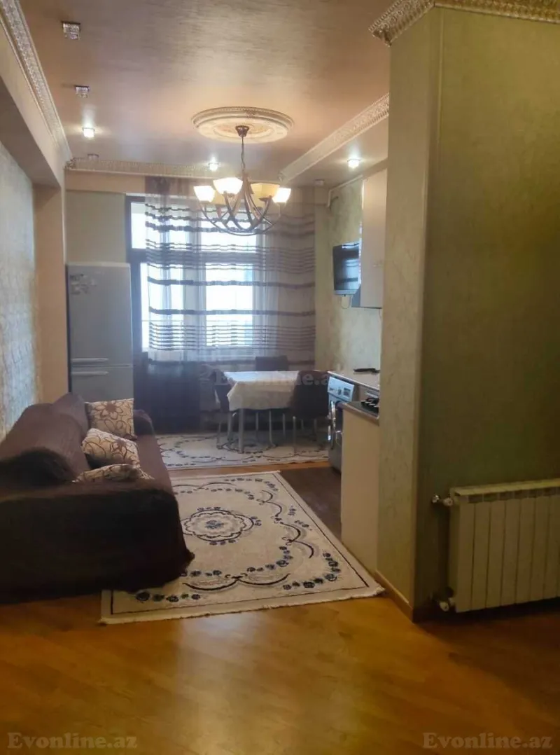 Kirayə verilir 2 otaqlı Mənzil Yeni tikili 75 m² Xətai m. - şəkil 2