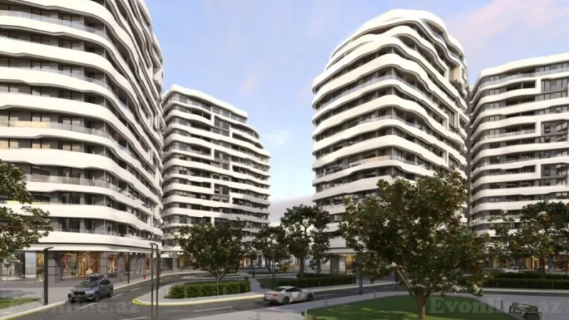 Satılır 2 otaqlı Mənzil Yeni tikili 47 m² Sabunçu r. - şəkil 4