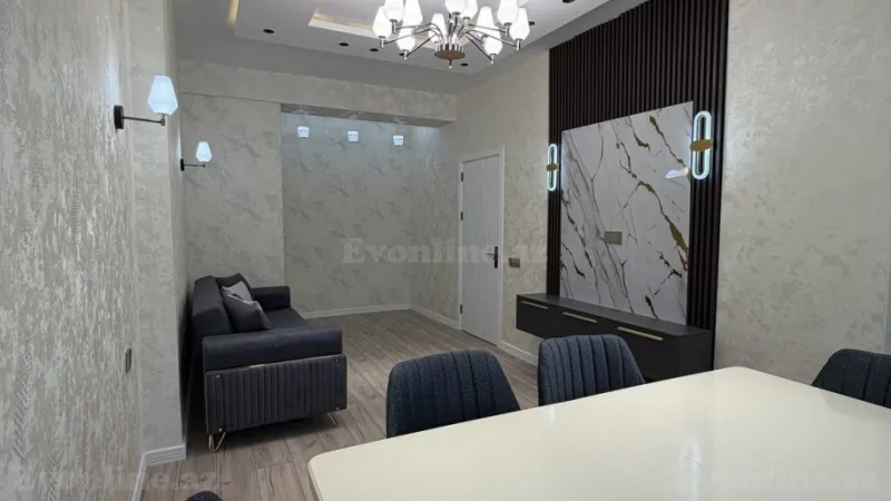 Satılır 2 otaqlı Mənzil Yeni tikili 85 m² Həzi Aslanov m. - şəkil 3