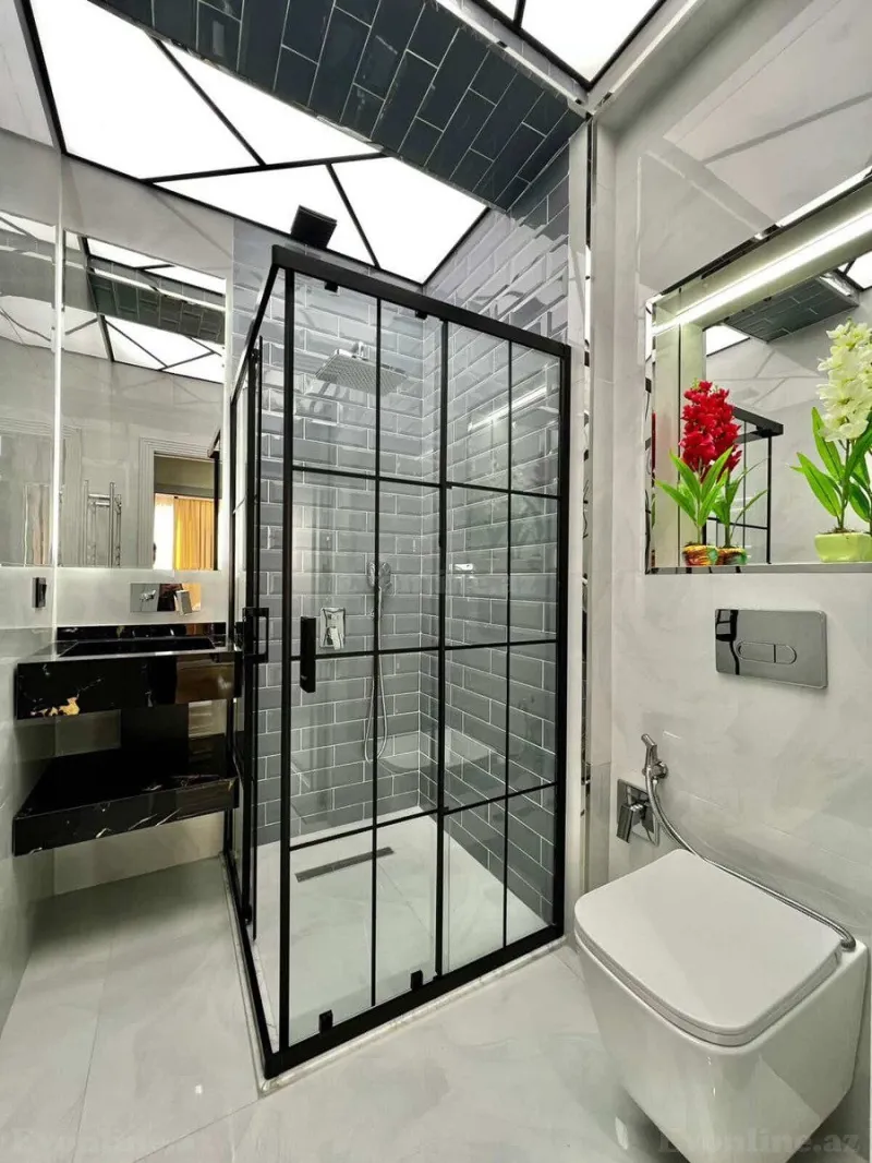 Satılır 4 otaqlı Mənzil Yeni tikili 186 m² Qara Qarayev m. - şəkil 9