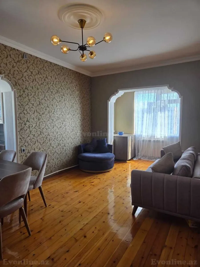 Kirayə verilir 2 otaqlı Mənzil Yeni tikili 60 m² Xalqlar Dostluğu m. - şəkil 2