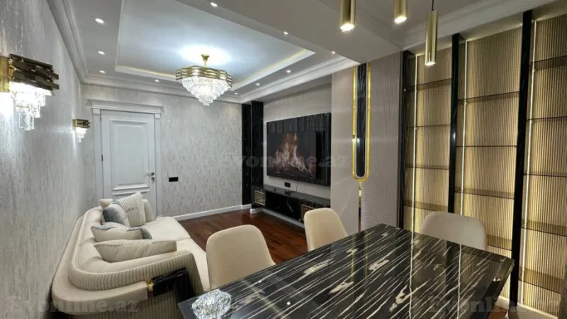 Satılır 3 otaqlı Mənzil Yeni tikili 93 m² Nəriman Nərimanov m. - şəkil 2