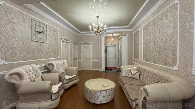 Kirayə verilir 3 otaqlı Mənzil Yeni tikili 135 m² Əhmədli m. - şəkil 2