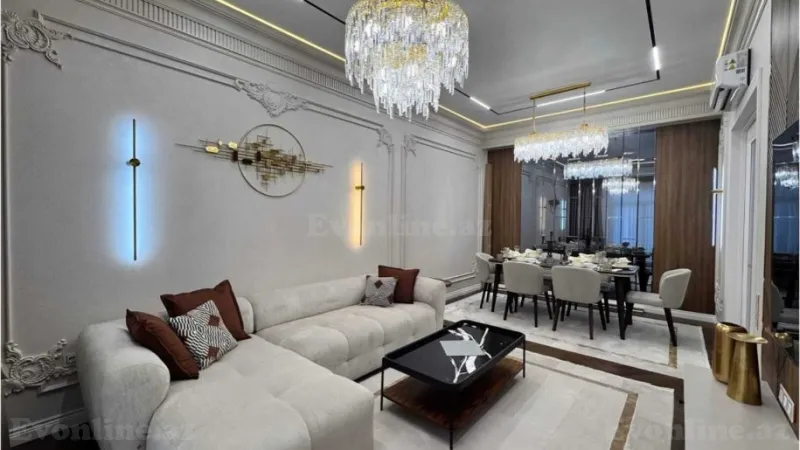 Kirayə verilir 3 otaqlı Mənzil Yeni tikili 146 m² 8 Noyabr m. - şəkil 2