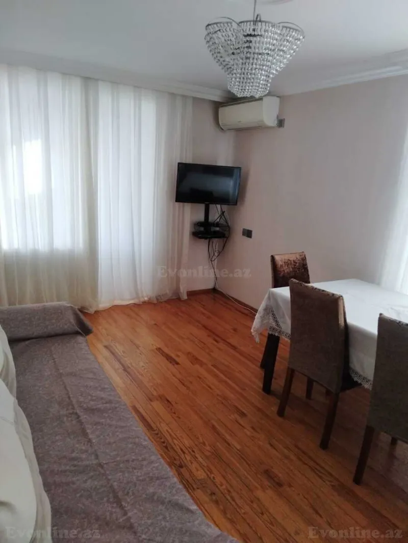 Kirayə verilir 2 otaqlı Mənzil Köhnə tikili 54 m² Həzi Aslanov m. - şəkil 2