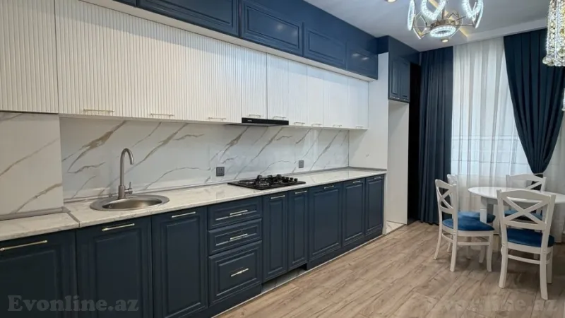 Satılır 3 otaqlı Mənzil Yeni tikili 113 m² Həzi Aslanov m. - şəkil 4