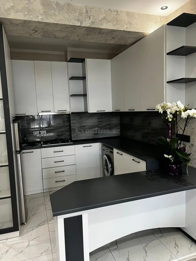 Kirayə verilir 2 otaqlı Mənzil Yeni tikili 61 m² Nəsimi r. - şəkil 3