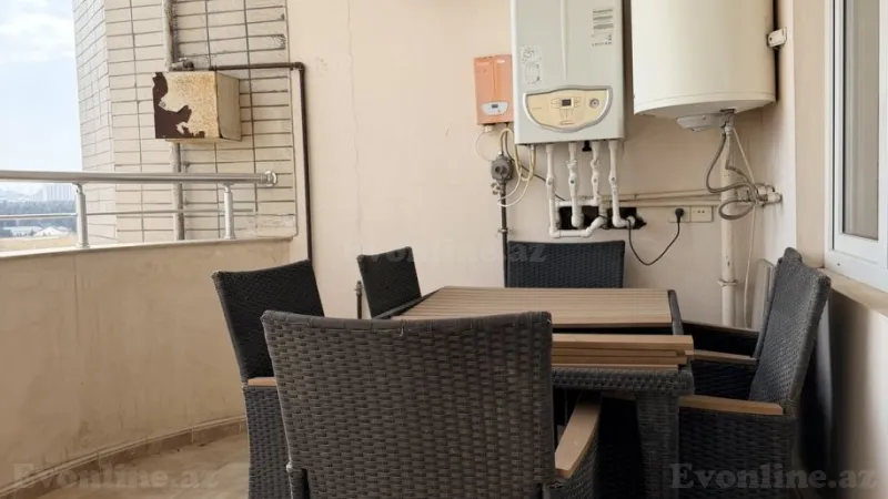 Kirayə verilir 4 otaqlı Mənzil Yeni tikili 200 m² Yasamal - şəkil 10