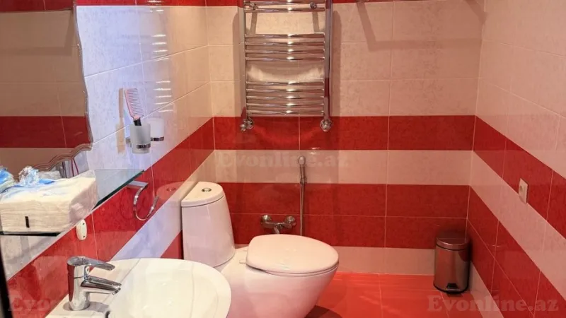 Kirayə verilir 4 otaqlı Mənzil Yeni tikili 200 m² Yasamal - şəkil 29