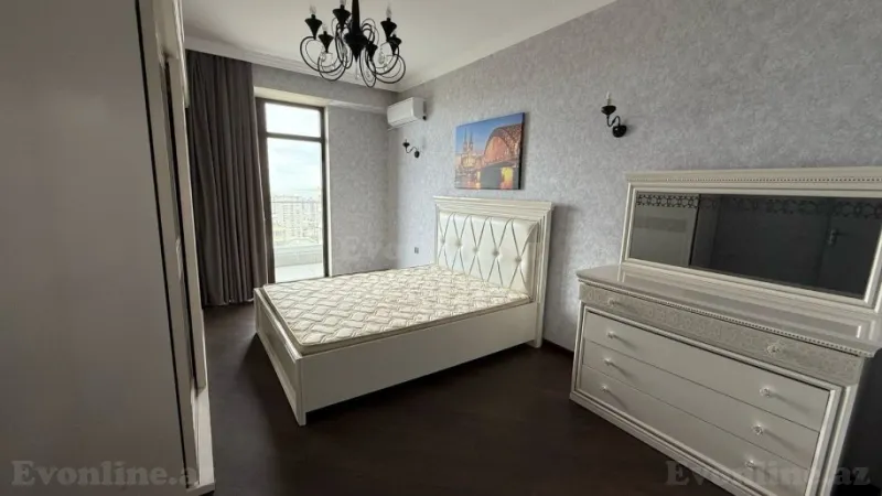 Kirayə verilir 3 otaqlı Mənzil Yeni tikili 110 m² Nəsimi r. - şəkil 10