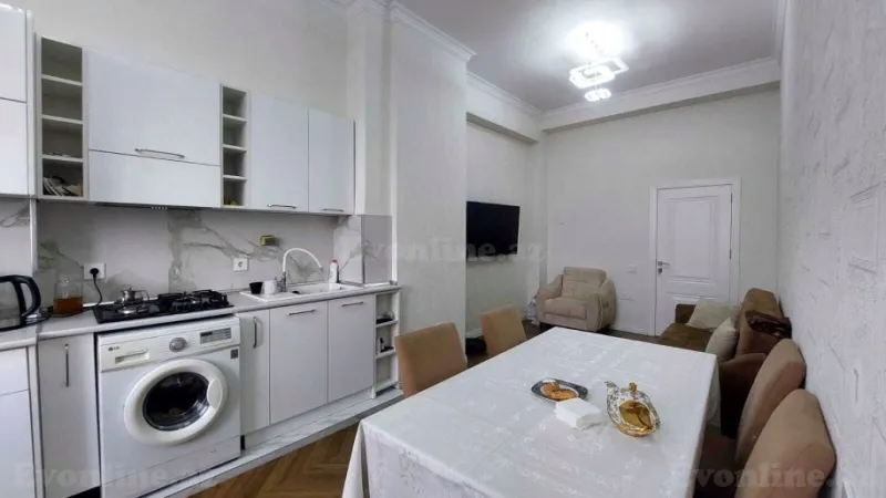 Kirayə verilir 3 otaqlı Mənzil Yeni tikili 100 m² Həzi Aslanov m. - şəkil 2