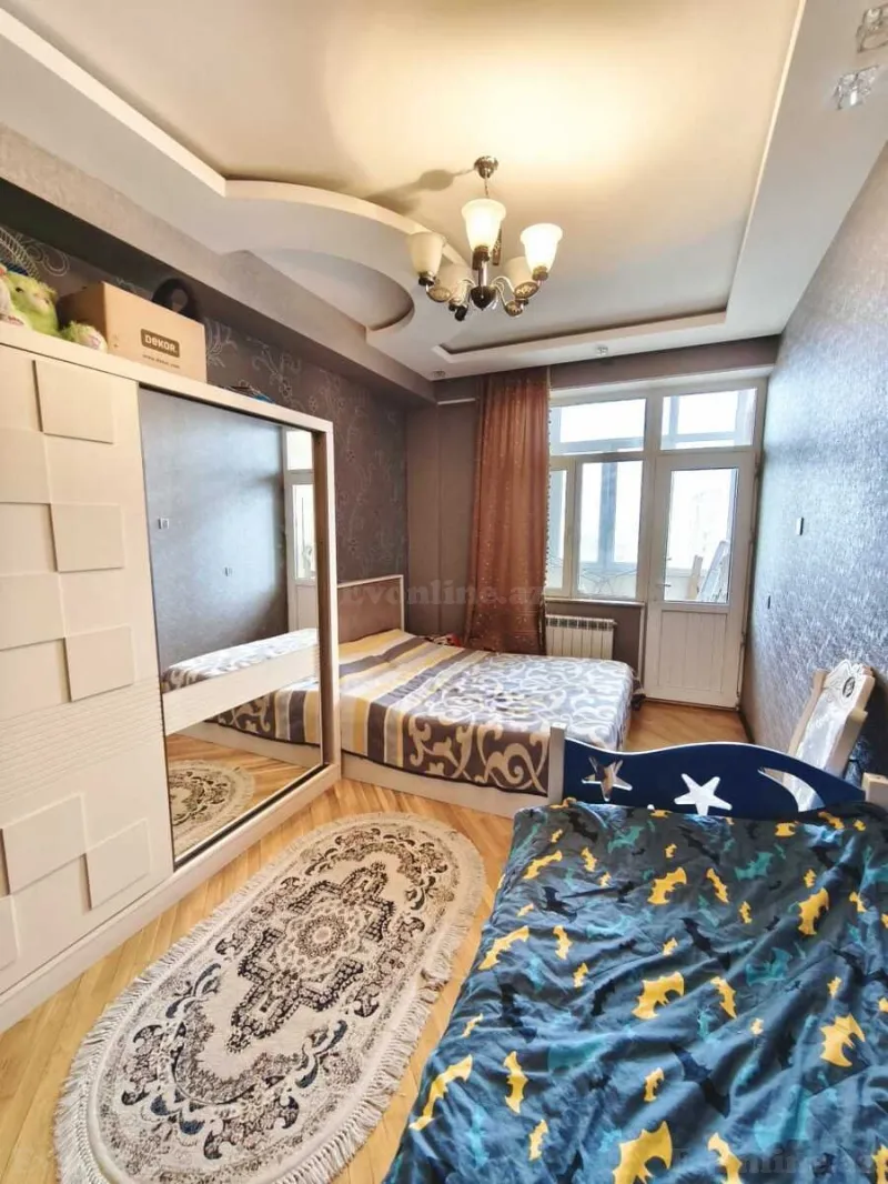 Satılır 2 otaqlı Mənzil Yeni tikili 80 m² Azadlıq prospekti m. - şəkil 3