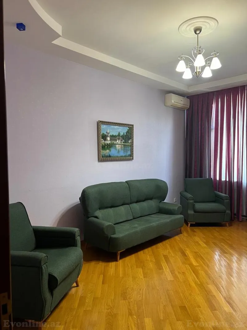 Kirayə verilir 4 otaqlı Mənzil Yeni tikili 160 m² Nəsimi r. - şəkil 7