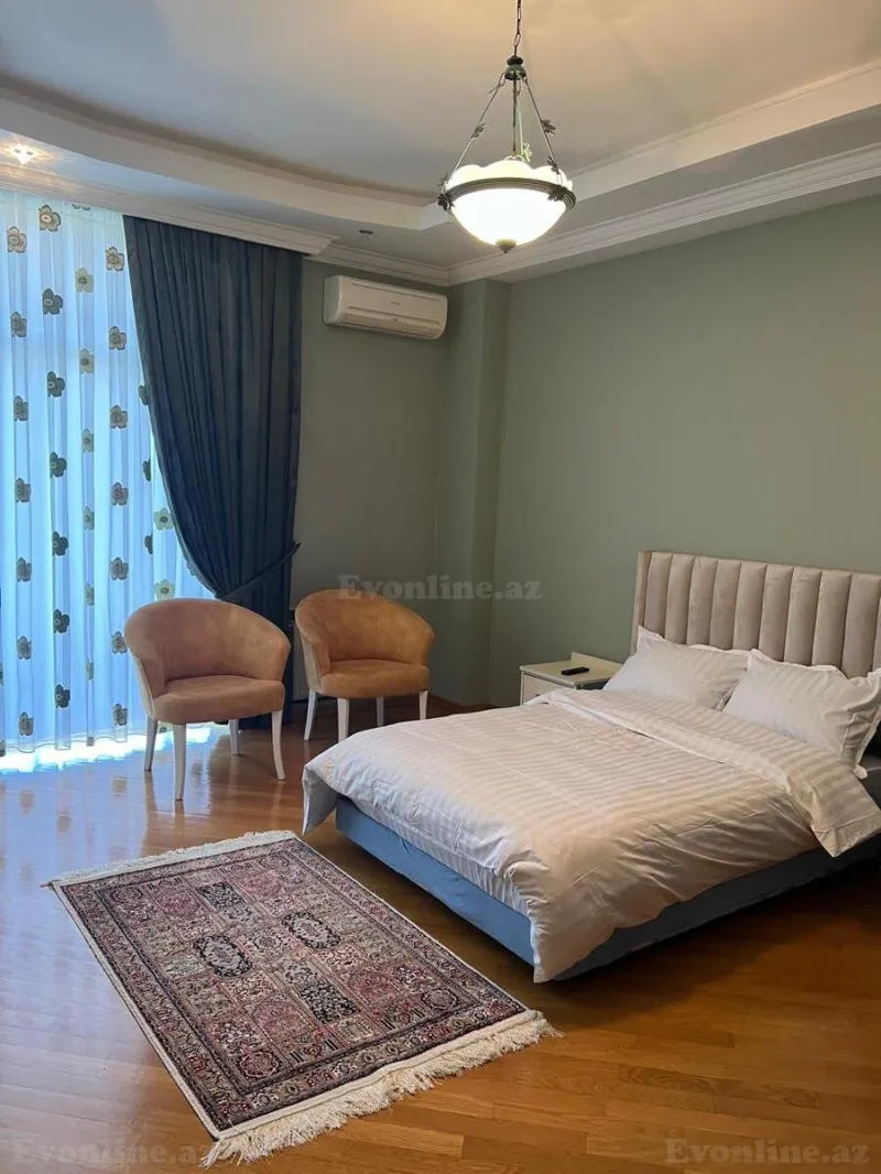 Kirayə verilir 4 otaqlı Mənzil Yeni tikili 160 m² Nəsimi r. - şəkil 8