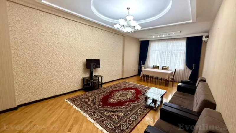 Kirayə verilir 3 otaqlı Mənzil Yeni tikili 145 m² Nəsimi r. - şəkil 8