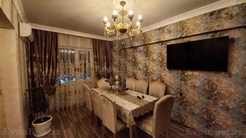 Satılır 4 otaqlı Mənzil Yeni tikili 110 m² İnşaatçılar m. - şəkil 2