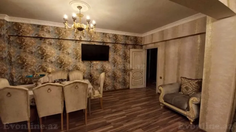 Satılır 4 otaqlı Mənzil Yeni tikili 110 m² İnşaatçılar m. - şəkil 4