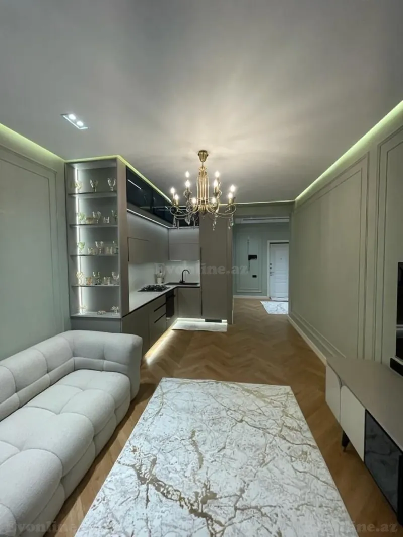 Kirayə verilir 2 otaqlı Mənzil Yeni tikili 70 m² Nəsimi r.