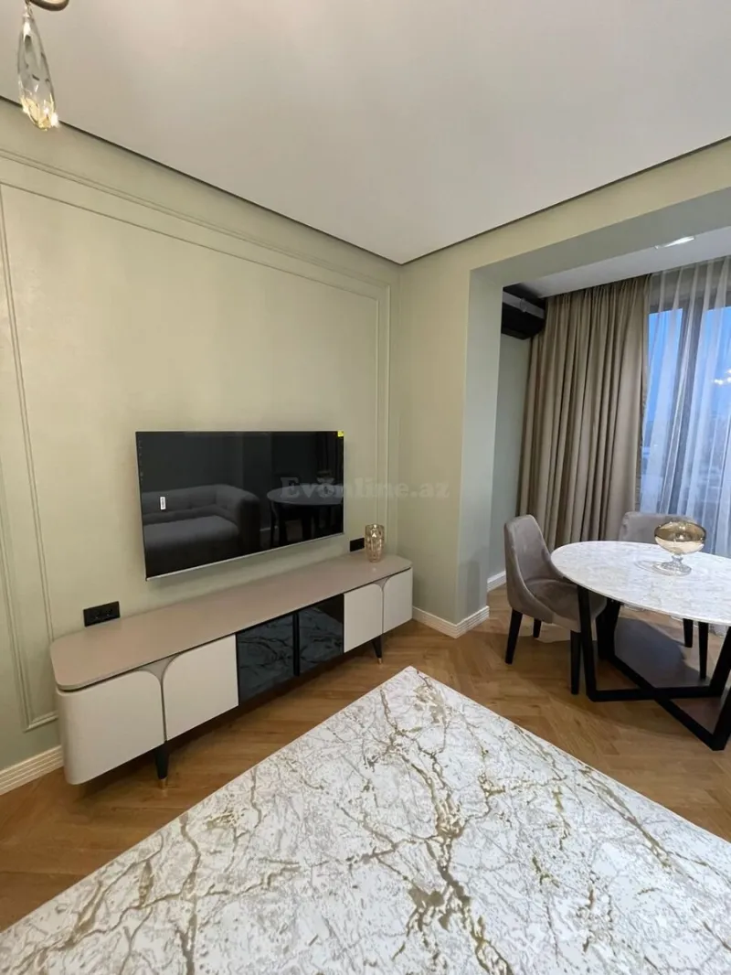 Kirayə verilir 2 otaqlı Mənzil Yeni tikili 70 m² Nəsimi r. - şəkil 4