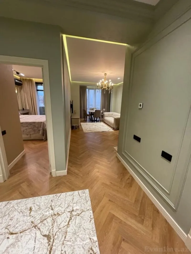 Kirayə verilir 2 otaqlı Mənzil Yeni tikili 70 m² Nəsimi r. - şəkil 7