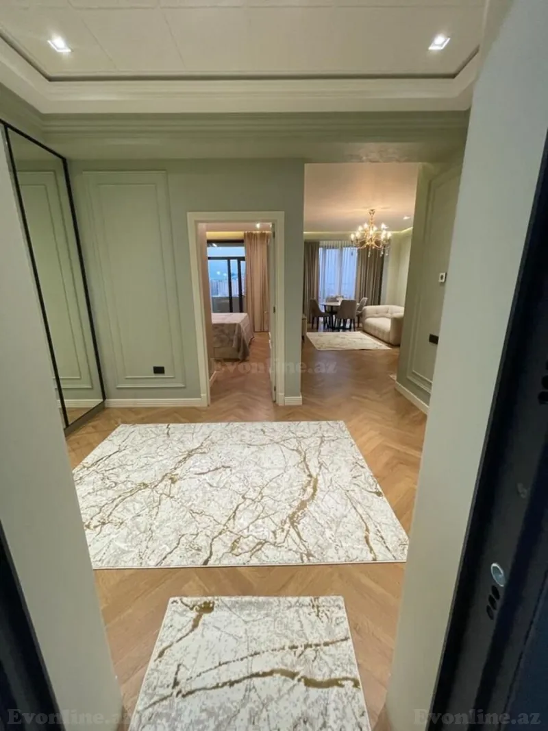 Kirayə verilir 2 otaqlı Mənzil Yeni tikili 70 m² Nəsimi r. - şəkil 8