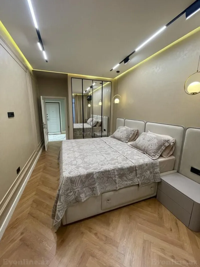 Kirayə verilir 2 otaqlı Mənzil Yeni tikili 70 m² Nəsimi r. - şəkil 10