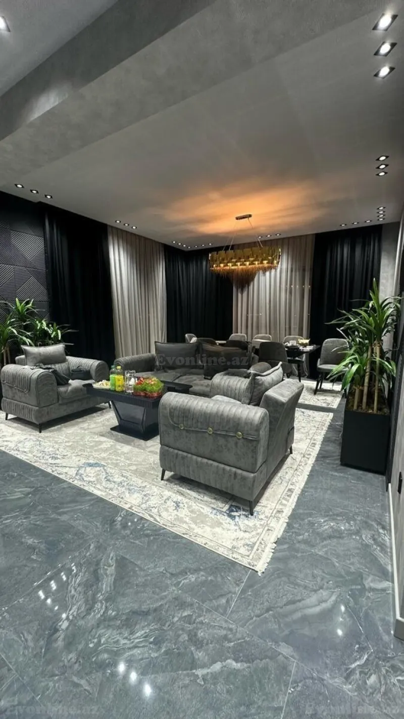 Kirayə verilir 3 otaqlı Mənzil Yeni tikili 160 m² Xətai r. - şəkil 3