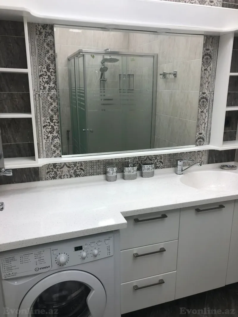 Kirayə verilir 3 otaqlı Mənzil Yeni tikili 86 m² Elmlər Akademiyası m. - şəkil 14