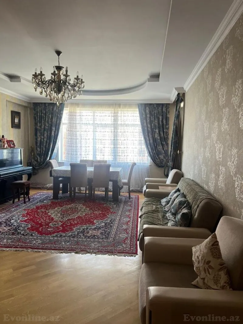 Kirayə verilir 3 otaqlı Mənzil Yeni tikili 150 m² Nizami m. - şəkil 7