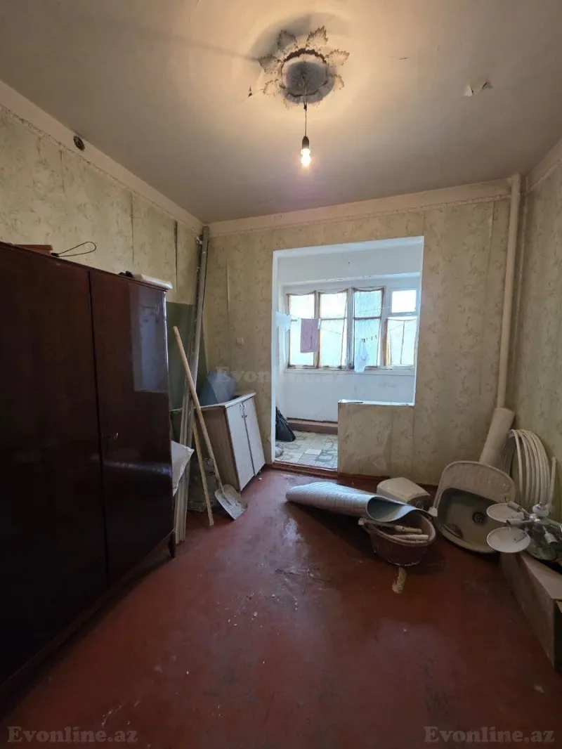 Satılır 3 otaqlı Mənzil Köhnə tikili 80 m² Əhmədli m. - şəkil 6