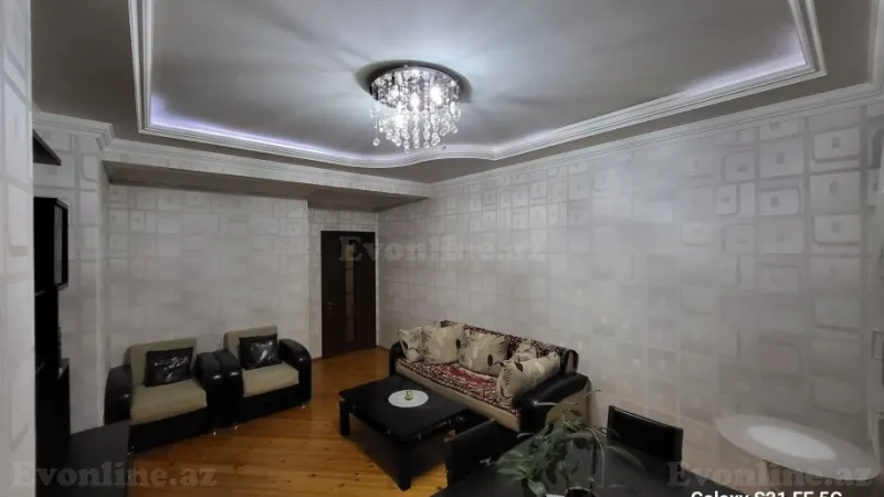 Kirayə verilir 2 otaqlı Mənzil Yeni tikili 90 m² Həzi Aslanov m. - şəkil 2