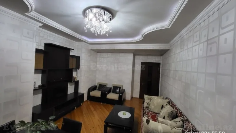 Kirayə verilir 2 otaqlı Mənzil Yeni tikili 90 m² Həzi Aslanov m. - şəkil 3