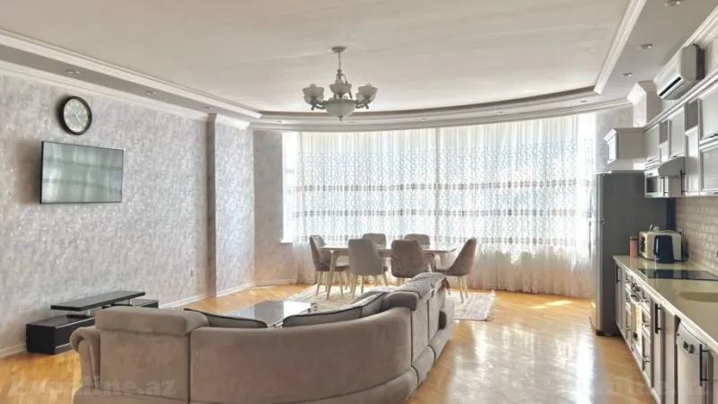 Kirayə verilir 3 otaqlı Mənzil Yeni tikili 123 m² Sahil m. - şəkil 3