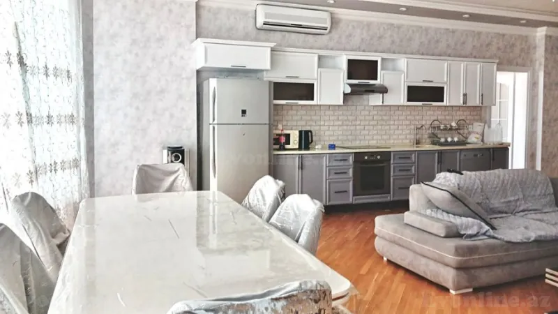 Kirayə verilir 3 otaqlı Mənzil Yeni tikili 123 m² Sahil m. - şəkil 6