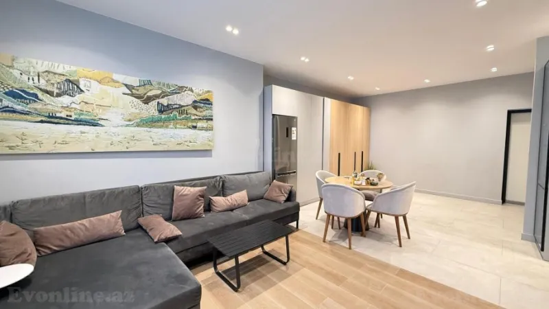 Satılır 2 otaqlı Mənzil Yeni tikili 87 m² Sabunçu r. - şəkil 2