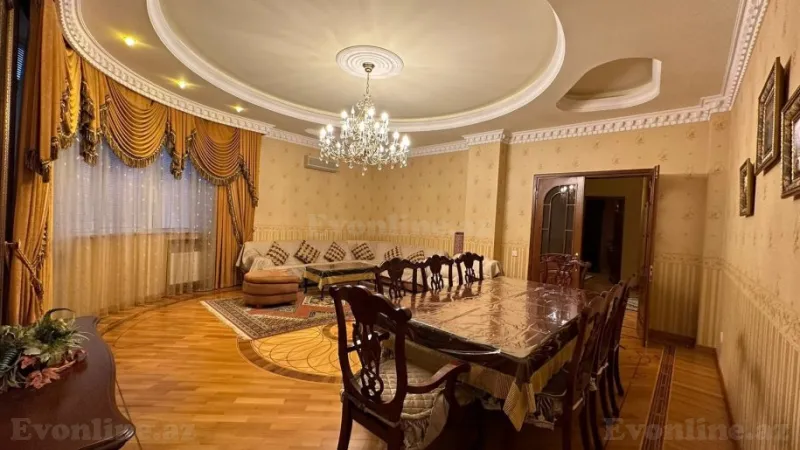 Kirayə verilir 3 otaqlı Mənzil Yeni tikili 141 m² Nərimanov r. - şəkil 3