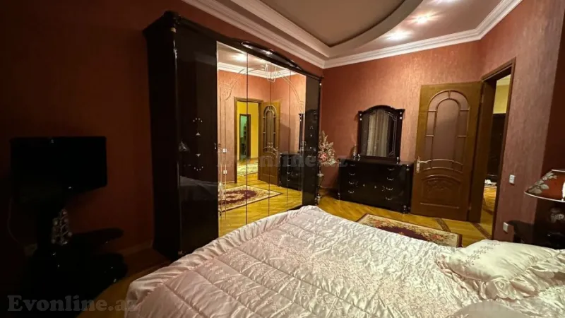 Kirayə verilir 3 otaqlı Mənzil Yeni tikili 141 m² Nərimanov r. - şəkil 6