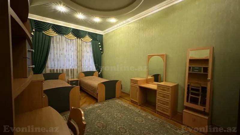 Kirayə verilir 3 otaqlı Mənzil Yeni tikili 141 m² Nərimanov r. - şəkil 7