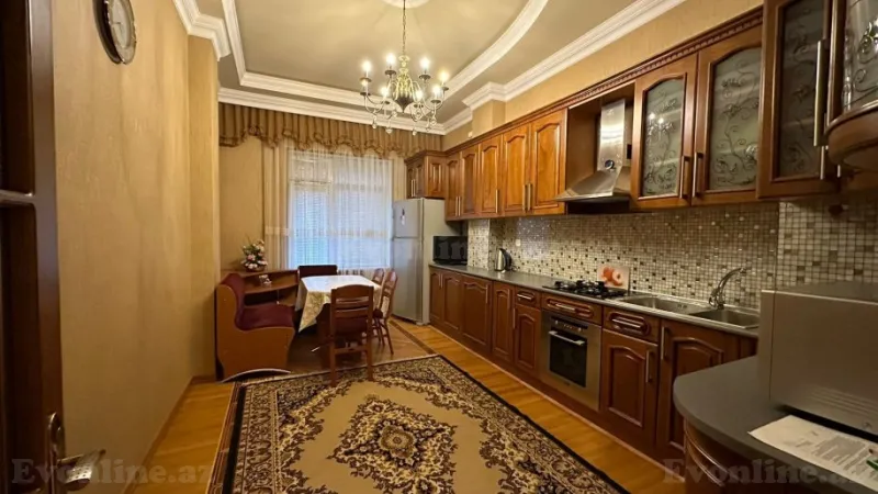 Kirayə verilir 3 otaqlı Mənzil Yeni tikili 141 m² Nərimanov r. - şəkil 9