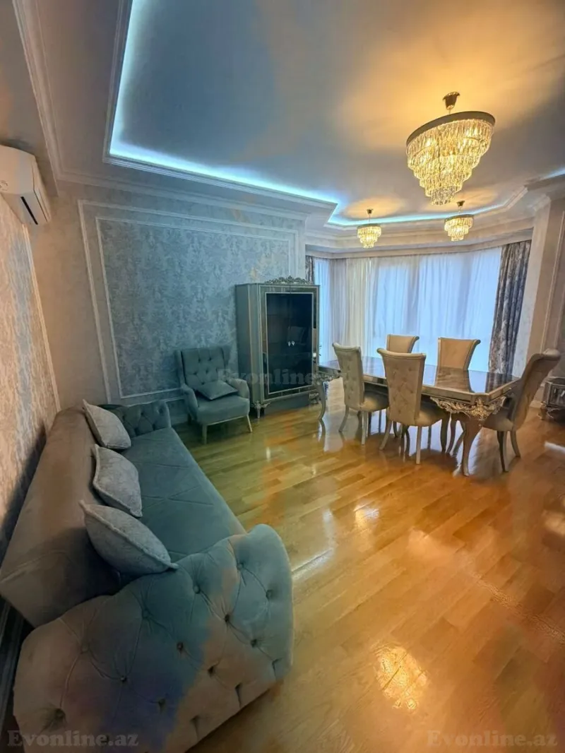 Kirayə verilir 2 otaqlı Mənzil Yeni tikili 120 m² Nizami m. - şəkil 4