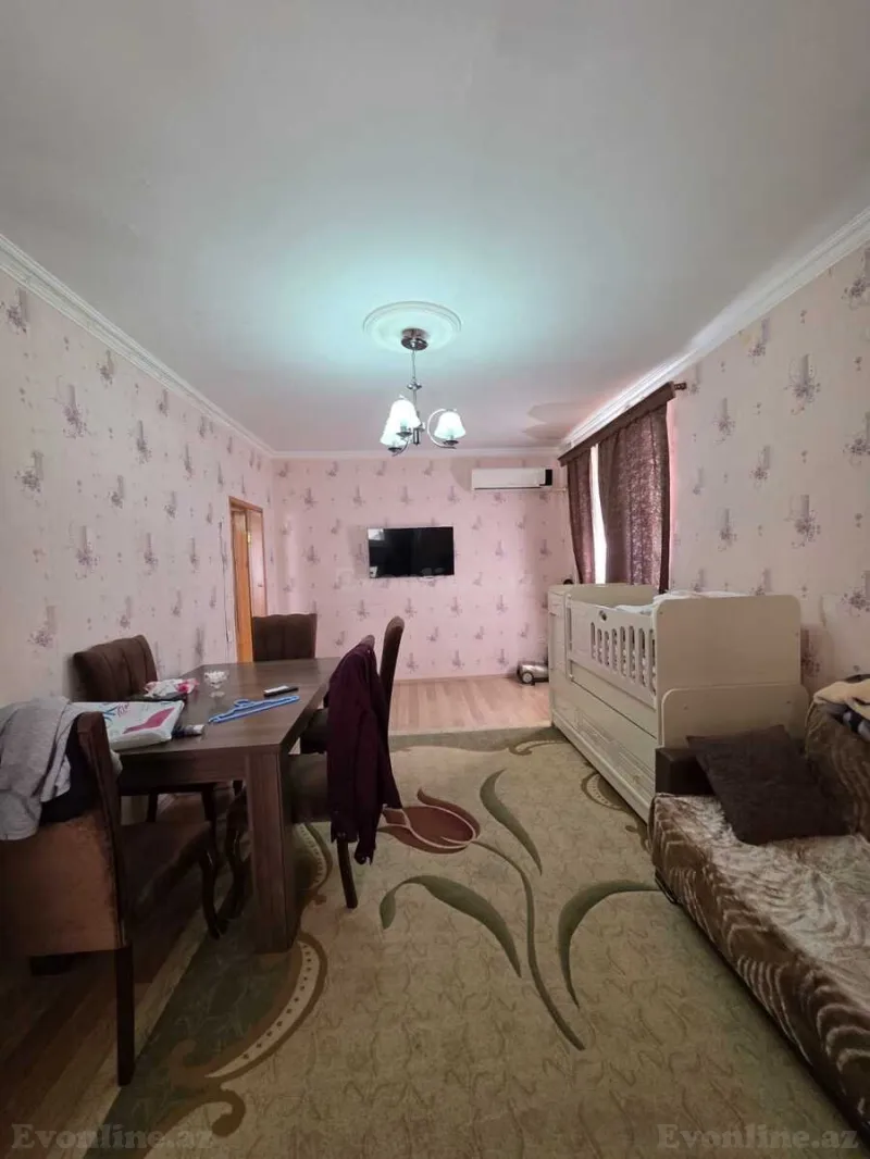 Satılır 2 otaqlı Mənzil Köhnə tikili 45 m² Əhmədli m. - şəkil 4