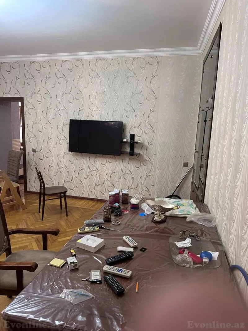 Kirayə verilir 3 otaqlı Mənzil Köhnə tikili 88 m² Nəsimi r. - şəkil 4