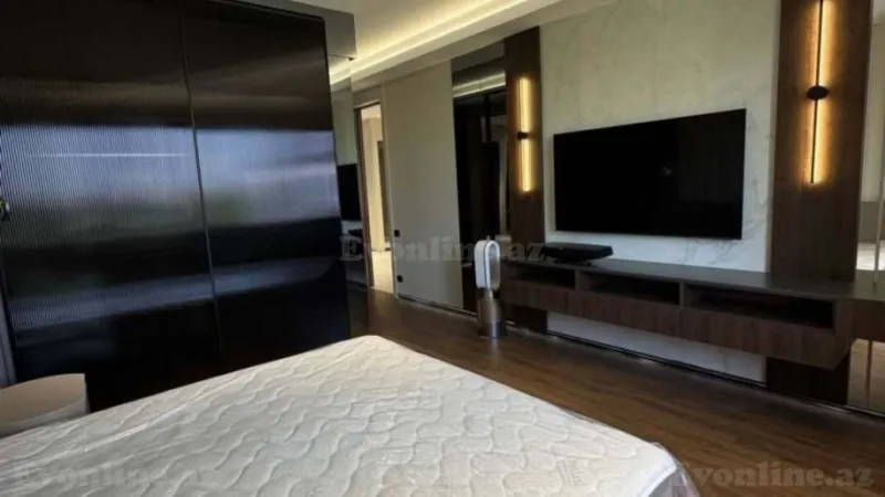 Kirayə verilir 3 otaqlı Mənzil Yeni tikili 140 m² Nəsimi r. - şəkil 5