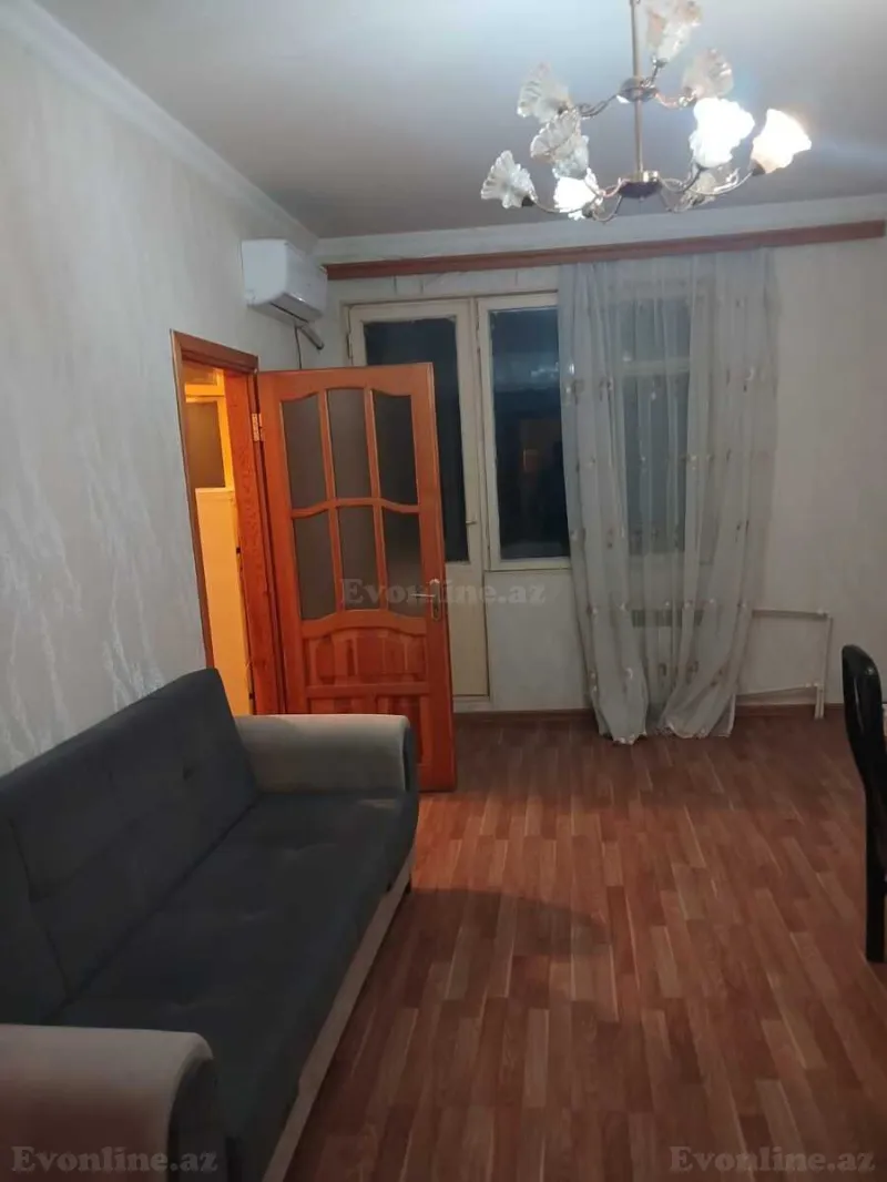 Kirayə verilir 2 otaqlı Mənzil Köhnə tikili 55 m² 4-cü mikrorayon - şəkil 2